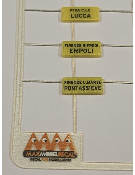 Tabelle di percorrenza Toscana 2 - 3D - M504 particolare 3