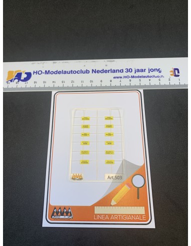 Journey table for Emilia Romagna - 3D - M503