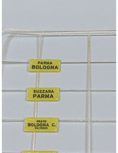 Journey table for Emilia Romagna - 3D - M503