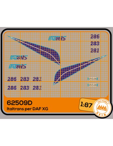 ITALTRANS for DAF XG - M62509D