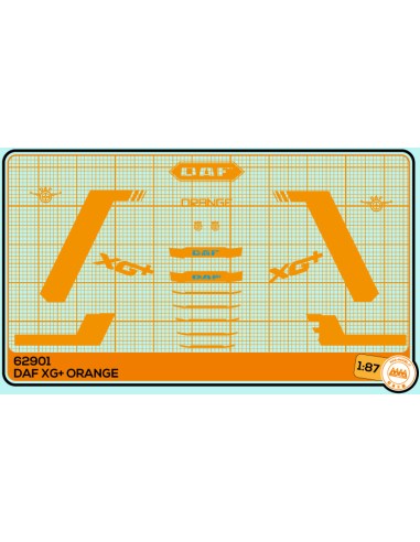 DAF XG+ Orange - M62901