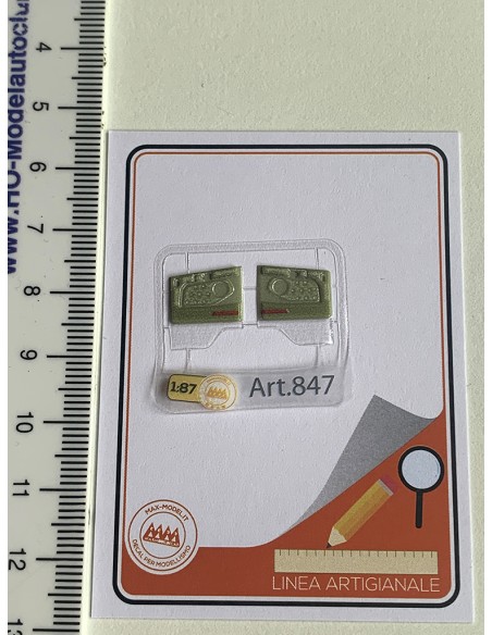 Scania R door interior in 1:87 - 3D - M847 size