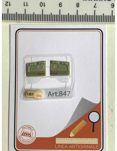 Scania R door interior in 1:87 - 3D - M847 size 2