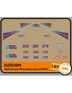 ITALTRANS for Mercedes Actros MP4 - M62509M