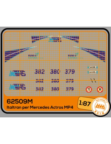 ITALTRANS for Mercedes Actros MP4 - M62509M