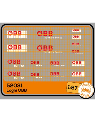 OBB INFRA logos - M52031