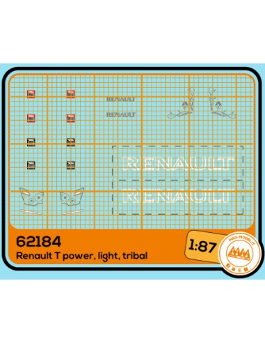 Renault T, powers, lights and tribals - M62184
