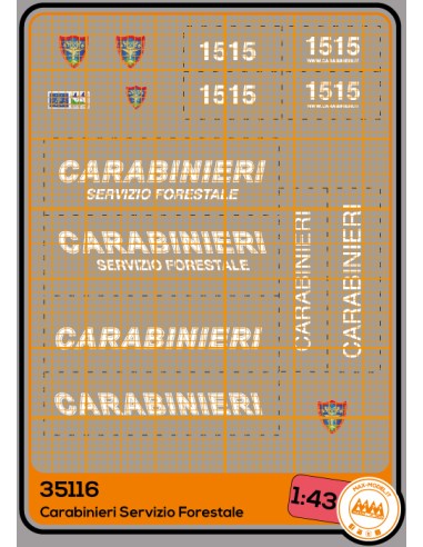 Carabinieri – Servizio Forestale - M35116