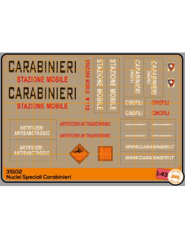 Carabinieri – Reparti speciali - M35102