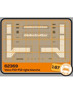 Volvo F10 F12 - kit white lines - M62369