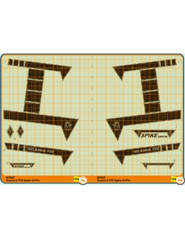 Scania S Spike Griffin - M67907BK