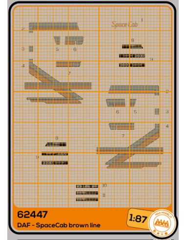 DAF 3300 - 3600  SpaceCab brown - M62447
