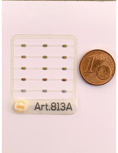 Small multicolor marker lights 1:24 - 1:87 - 3D - M813 size