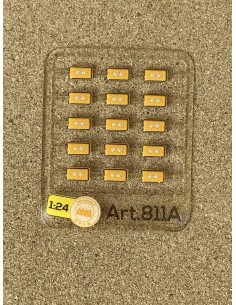Luci di ingombro Arancioni 1:24 - 3D - M811A copertina