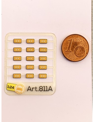 Luci di ingombro Arancioni 1:24 - 3D - M811A misure