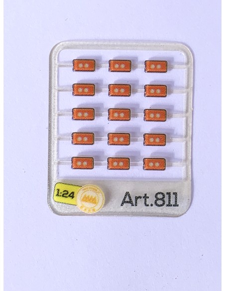 Red marker lights 1:24 - 3D - M811R Red marker lights 1:24 - 3D - M811R