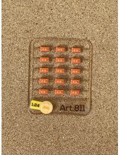 Luci di ingombro Rosse 1:24 - 3D - M811R Copertina