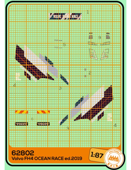 Volvo FH4 Limited Edition OCEAN RACE - M62802 Volvo FH4 Limited Edition OCEAN RACE - M62802