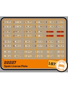 Targhe Automobilistiche Spagnole - M62227