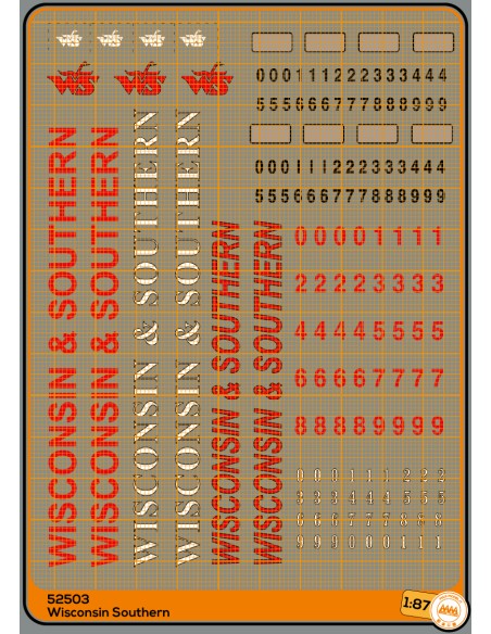 Wisconsin Southern - M52503 Wisconsin Southern - M52503