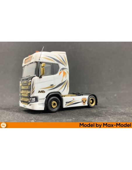 Scania Gold Fly - M62485G left side model Scania Gold Fly - M62485G left side model