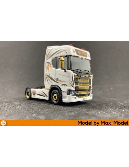 Scania Gold Fly - M62485G right side model Scania Gold Fly - M62485G right side model
