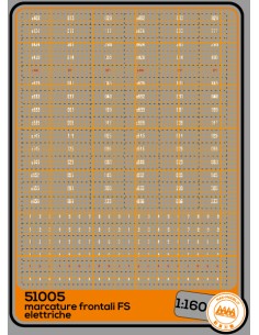 Markings front electric drive - M51005