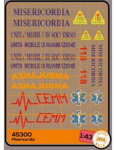 Italian "Misericordia" - generic - M45300