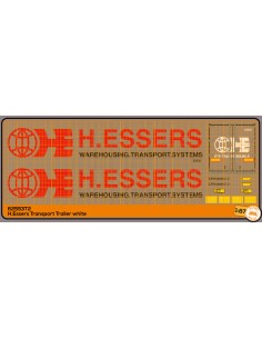 H.Essers Transport for trailer white - M62553T