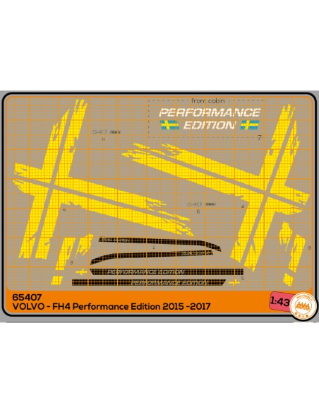 Volvo FH4 Performance edition 2017 - M65407 Volvo FH4 Performance edition 2017 - M65407