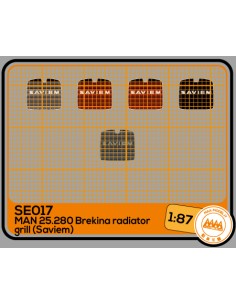 Special Edition MAN 25.280 Brekina Radiator 1:87 - SE018