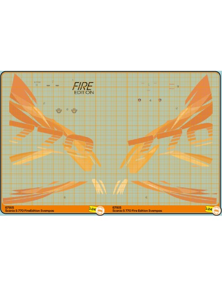 Scania S770 Fire Edition - M67915 Scania S770 Fire Edition - M67915