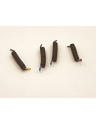 Black Air Pipes with Colored Distributor for Trucks in 1:87 - M108 particular