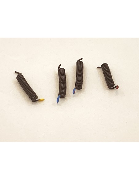 Black Air Pipes with Colored Distributor for Trucks in 1:87 - M108 particular Black Air Pipes with Colored Distributor for Trucks in 1:87 - M108 particular