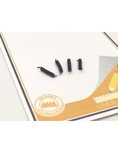 Tubi aria neri con distributore colorato per camion colori