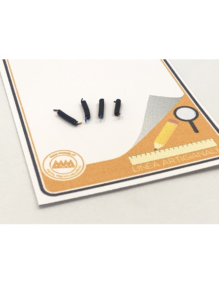 Tubi aria neri con distributore colorato per camion 2