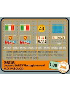 Leopard 1 A2 13° Battaglione carri M.O. PASCUCCI - M36118