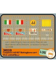 Leopard 1 A2 60° Battaglione carri M.O. LOCATELLI - M36119