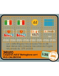 Leopard 1 A2 11° Battaglione carri M.O. CALZECCHI - 36120