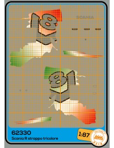 Scania R Strappo Tricolore - M62330
