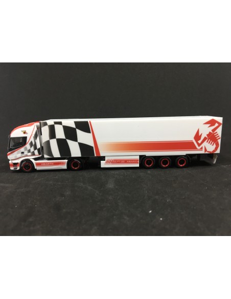 Rimorchio Lamberet Abarth - M65565 modello lato sinistro Rimorchio Lamberet Abarth - M65565 modello lato sinistro