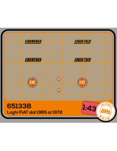 Fiat - logos from 1965 to 1972 - M65133B