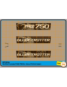 Volvo FH16 750 XL - front logos - M67130A