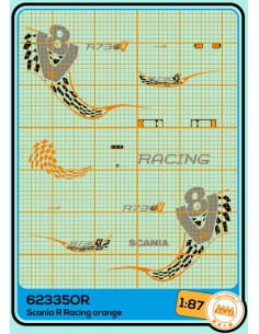Scania R Racing orange - M62335OR