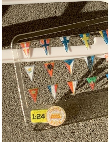 Triangular Front windscreen Flags- 1:24 - 3D - M849A particular
