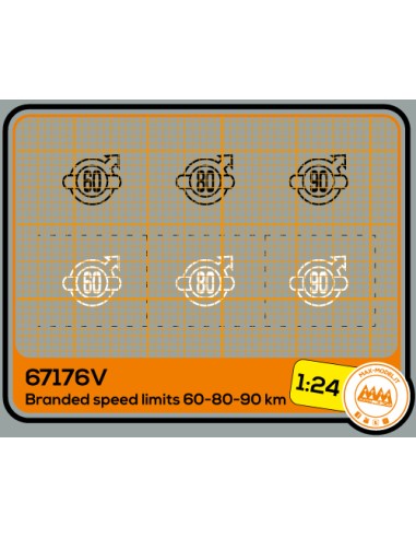 Branded speed limits Volvo - M67176V