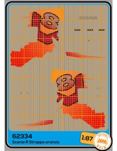 Scania R Strappo arancio - M62334