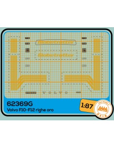 Volvo F10-F12 righe oro - M62369G
