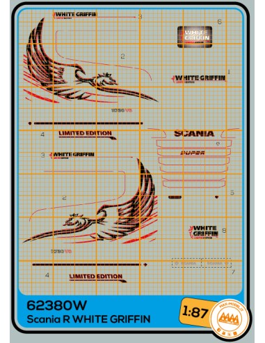 Scania R White Griffin - M62380W