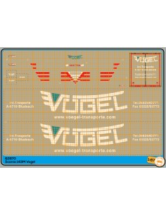 Vogel Scania 143M + trailer - M62670